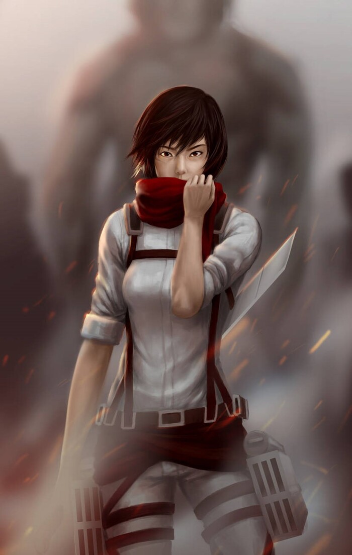 anh Mikasa Ackerman