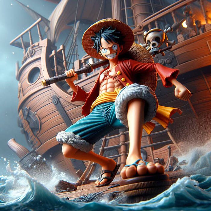 ảnh luffy ngầu