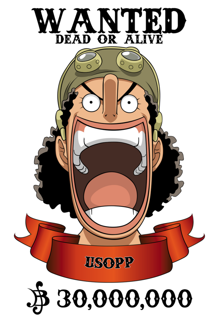 ảnh truy nã usopp