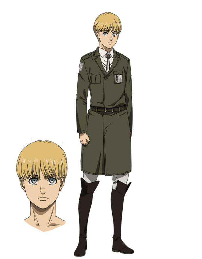 armin arlert height season 4