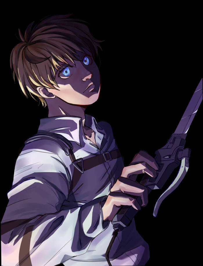 armin arlert official art