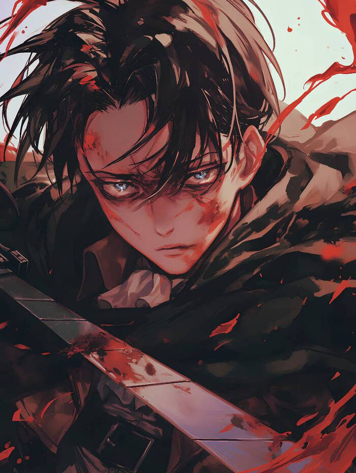 attack on titan levi ackerman