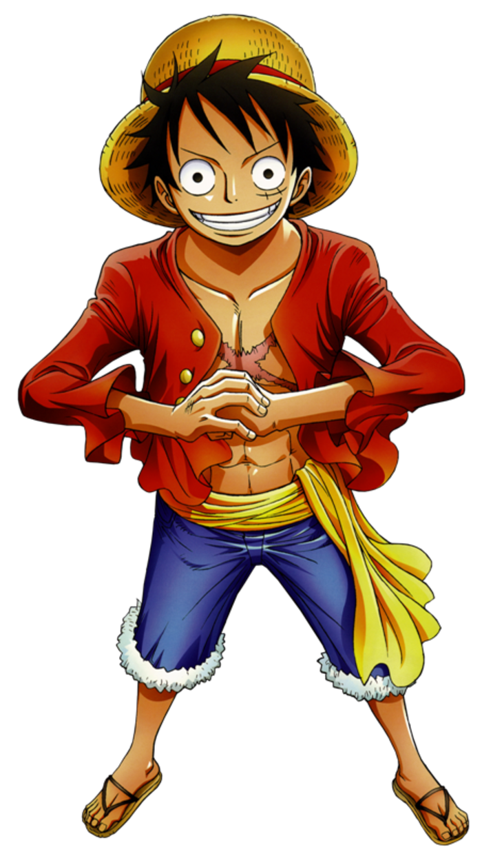 luffy d.monkeys character looks super bad