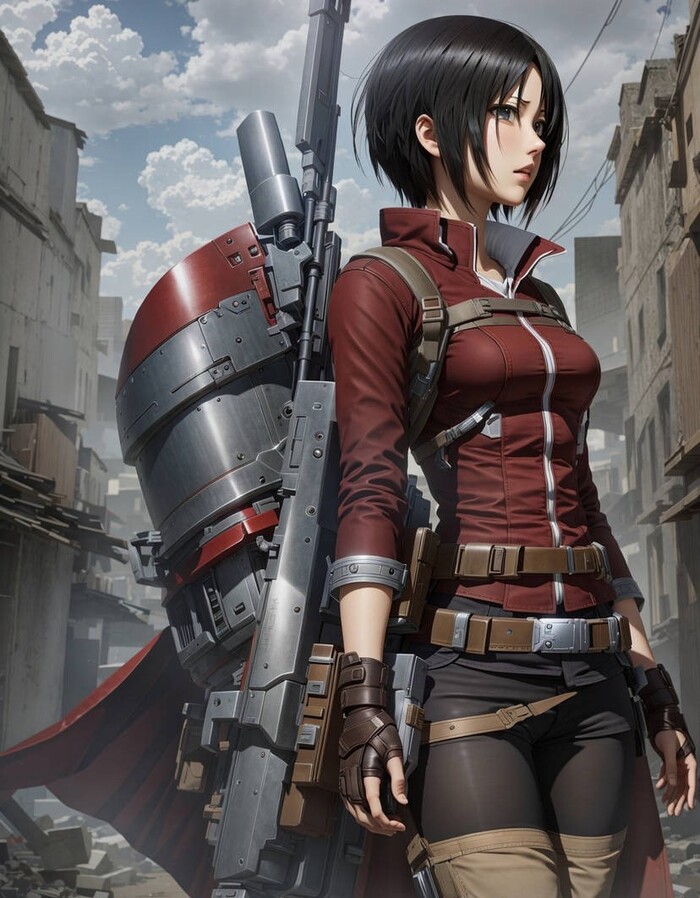 mikasa ackerman 4k