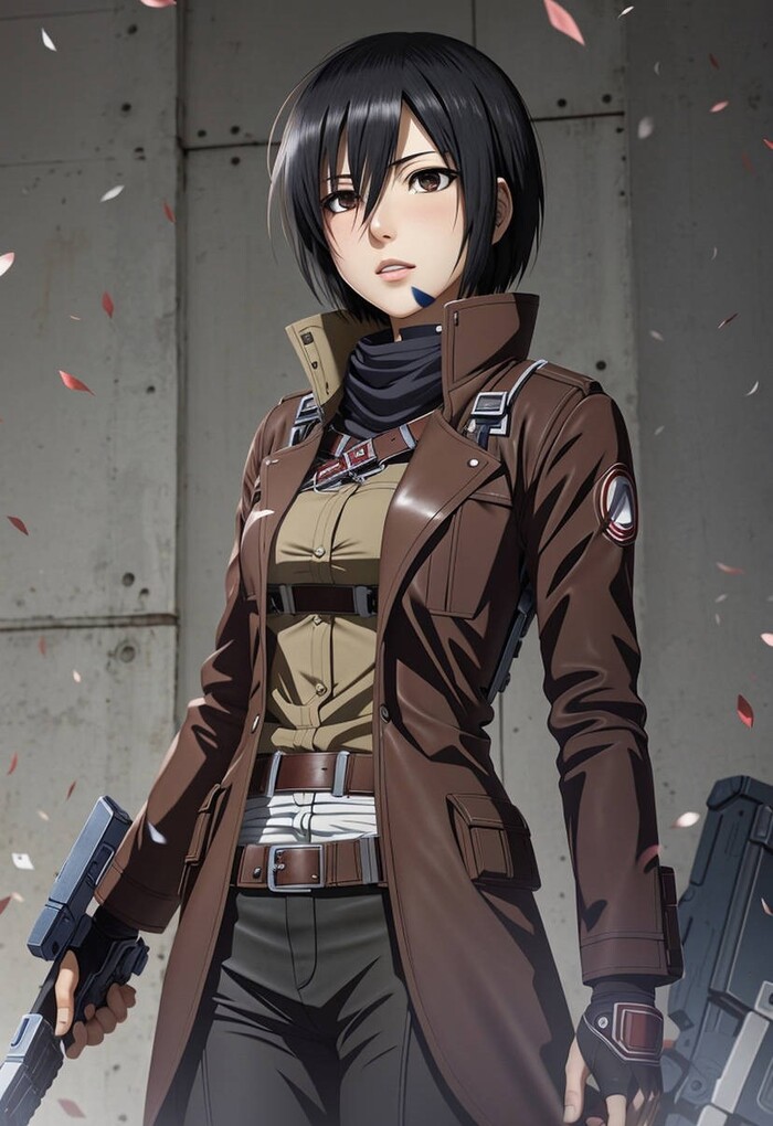 mikasa ackerman 8k