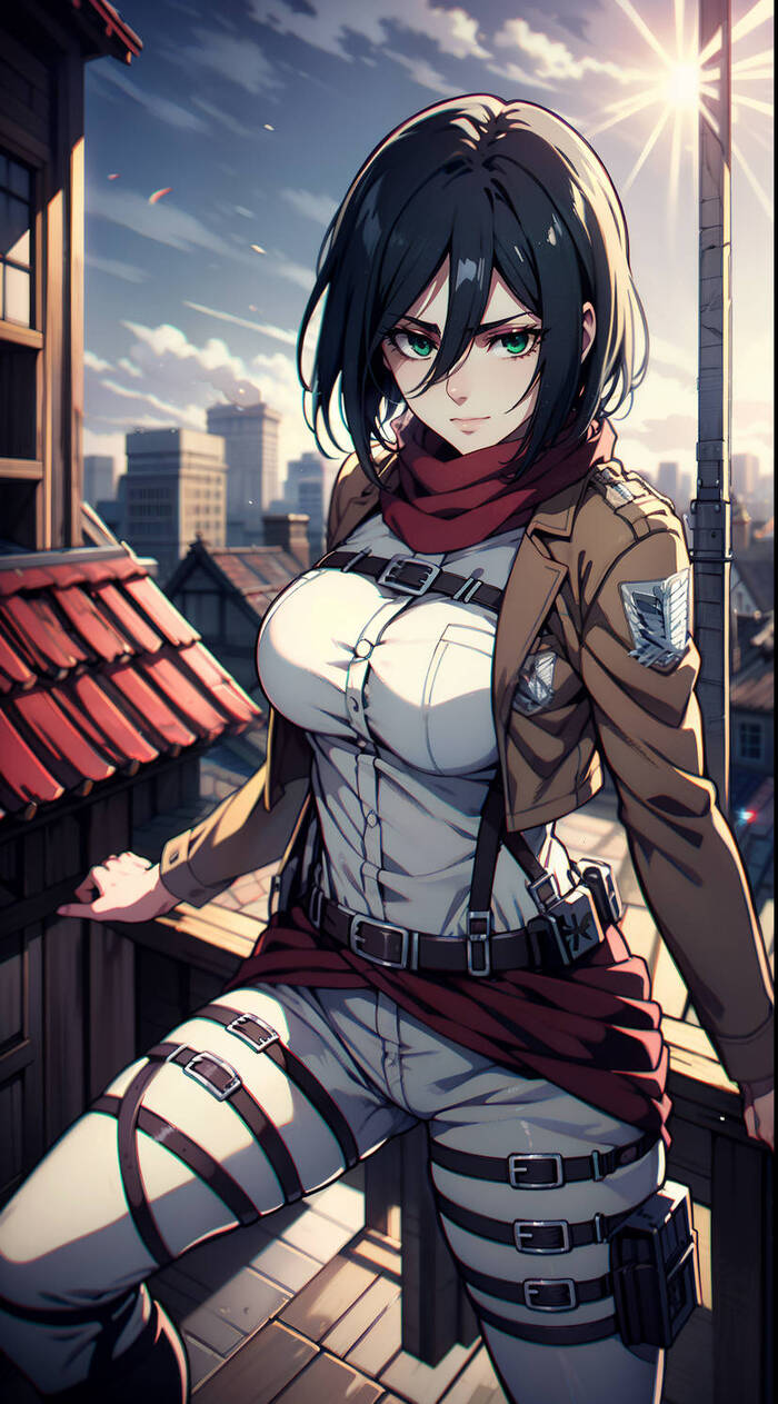 mikasa cool ngầu