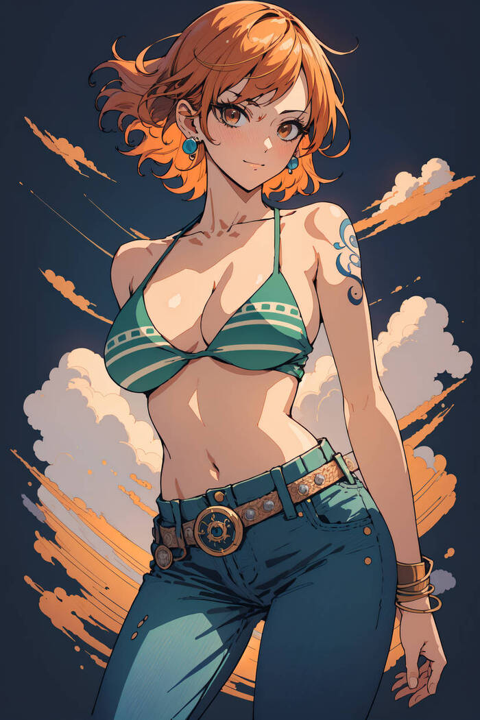 one piece nami ảnh nami ngầu