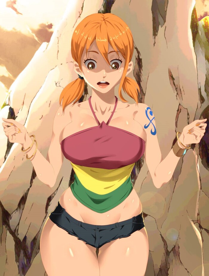 one piece nami bathing suit