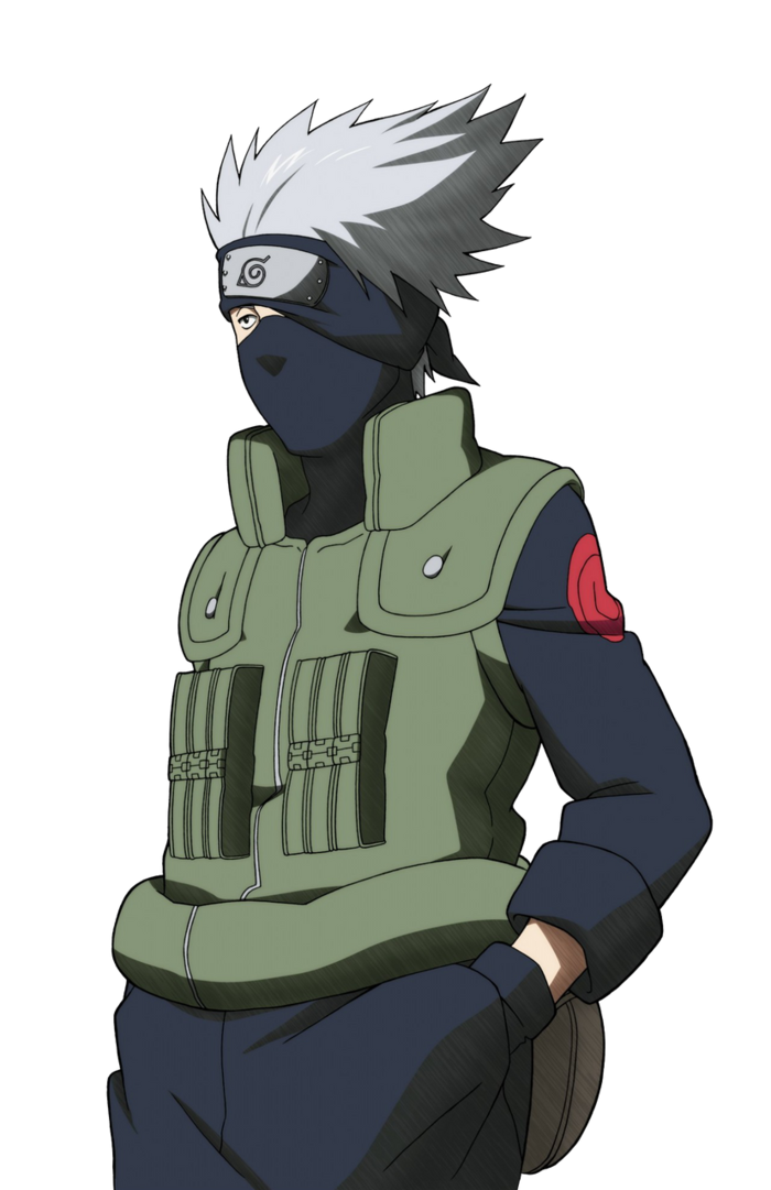 Hình ảnh Kakashi che mặt