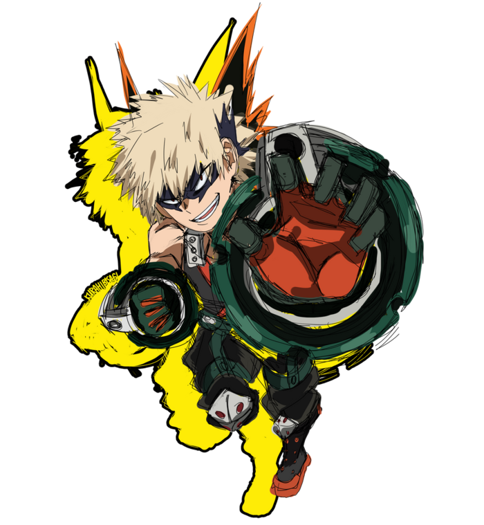 Katsuki Bakugo chibi