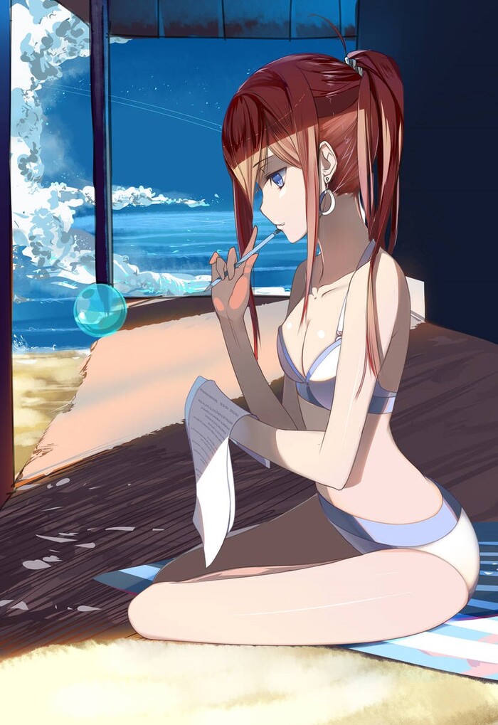 Kurisu Makise bikini