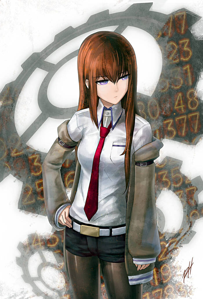 Kurisu Makise hình nền