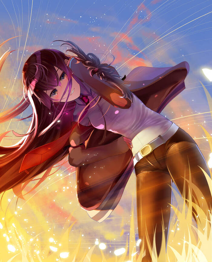 Kurisu Makise ngầu