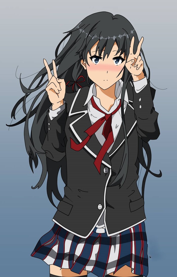 Yukino Yukinoshita cute