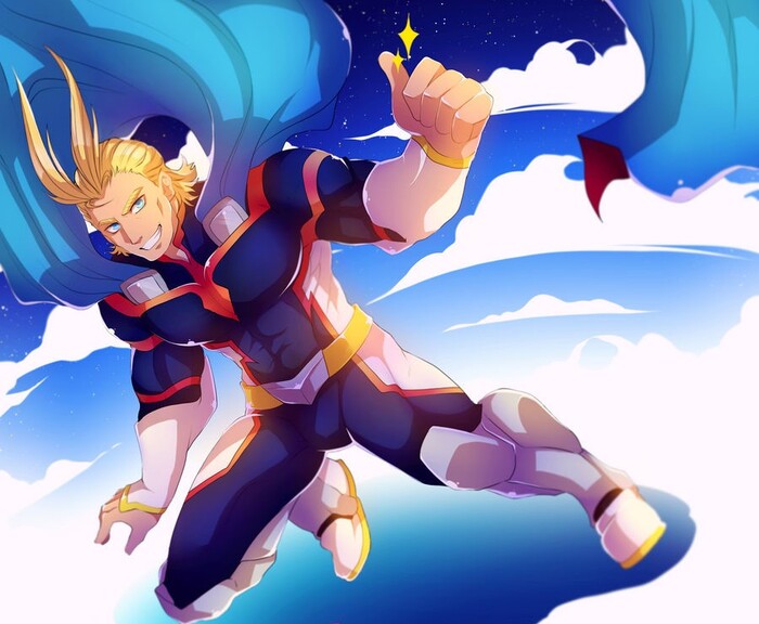 ảnh All Might ngầu