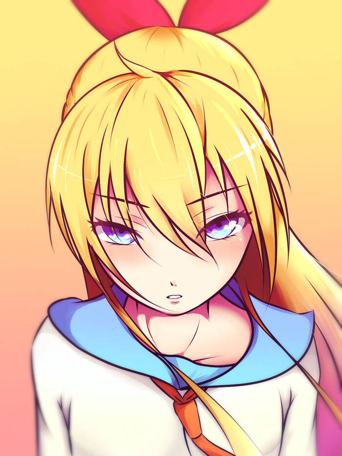 ảnh Chitoge ngầu