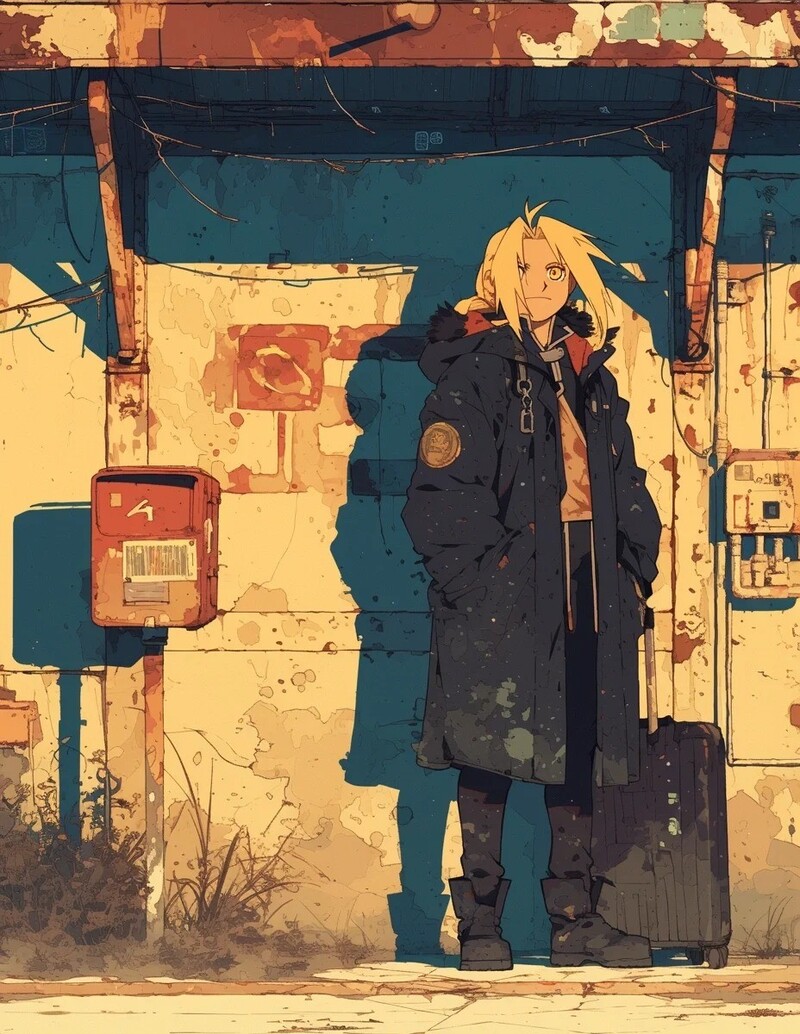 ảnh Edward Elric làm hình nền