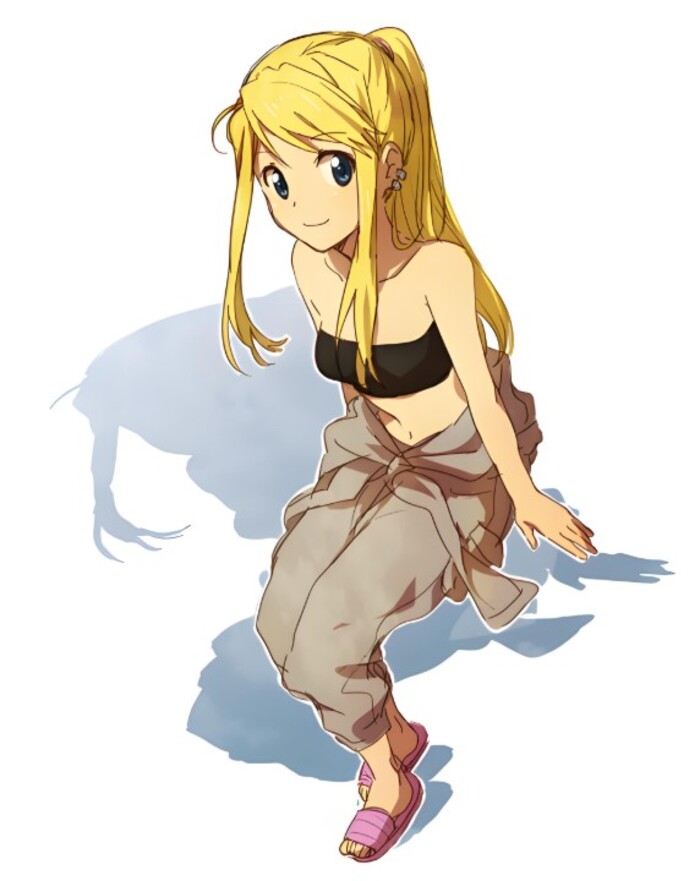 ảnh Winry Rockbell chibi