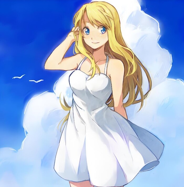 ảnh Winry Rockbell dễ thương