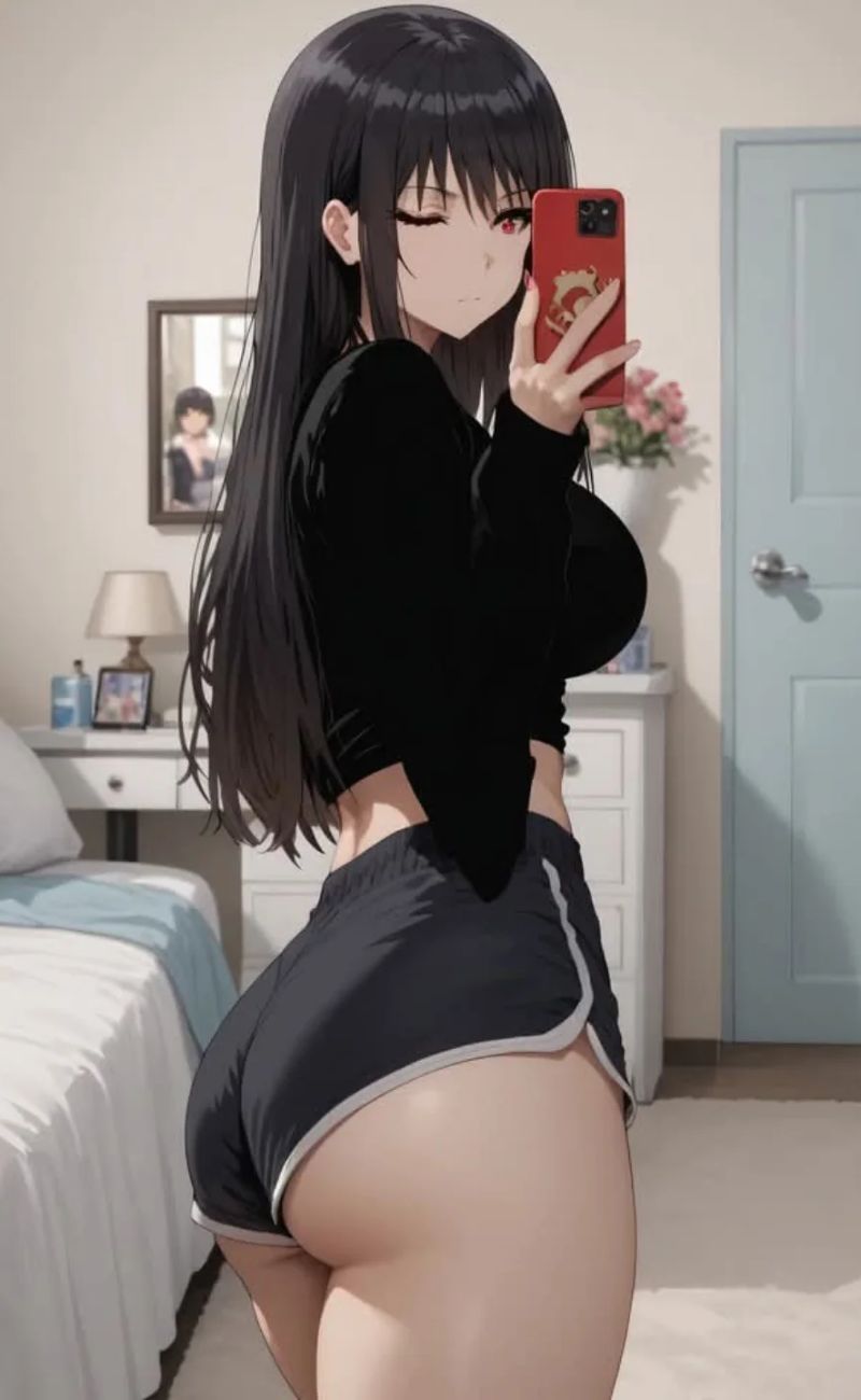 ảnh anime mông to chụp ảnh