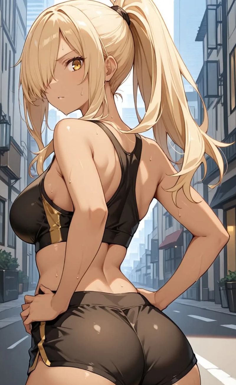 ảnh anime mông to ngầu
