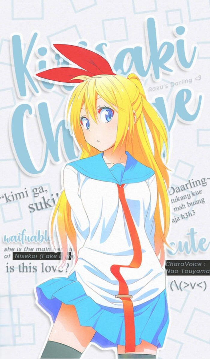 ảnh chitoge kirisaki anime