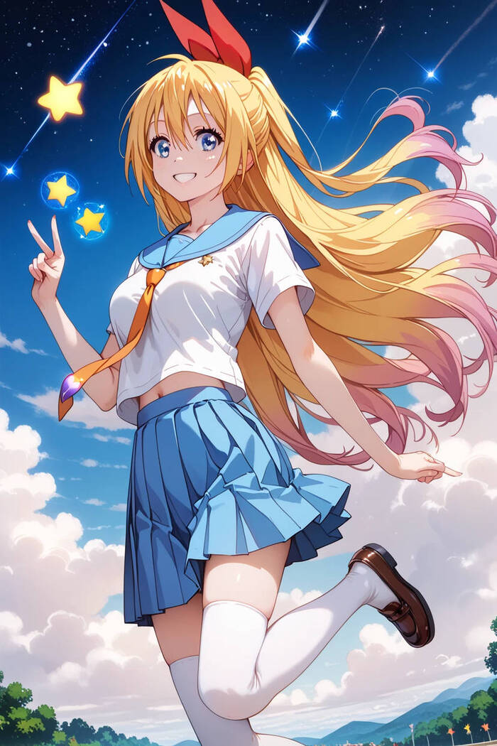 ảnh chitoge kirisaki dễ thương