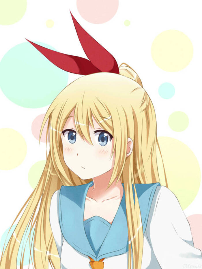 ảnh chitoge kirisaki ngây ngô