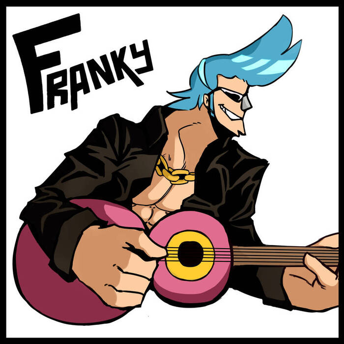 ảnh franky chơi đàn