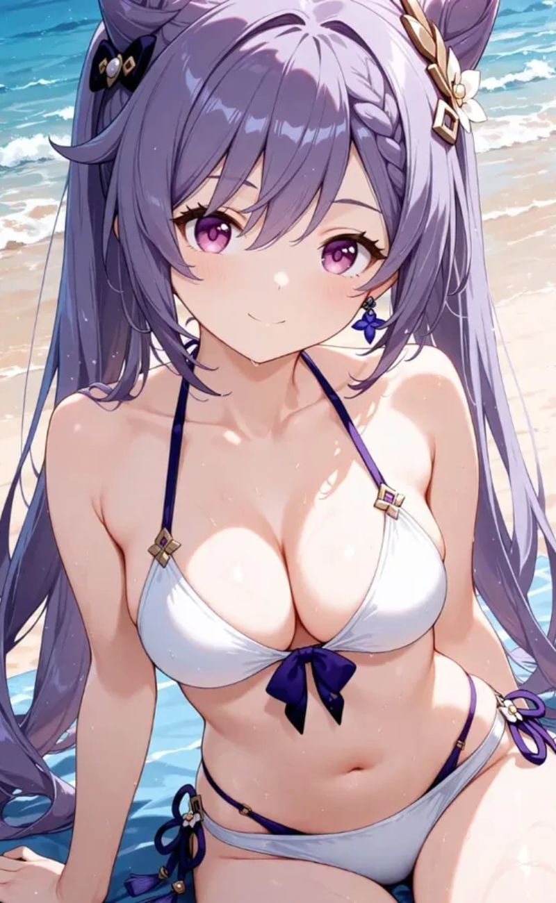 ảnh gái anime bikini cute