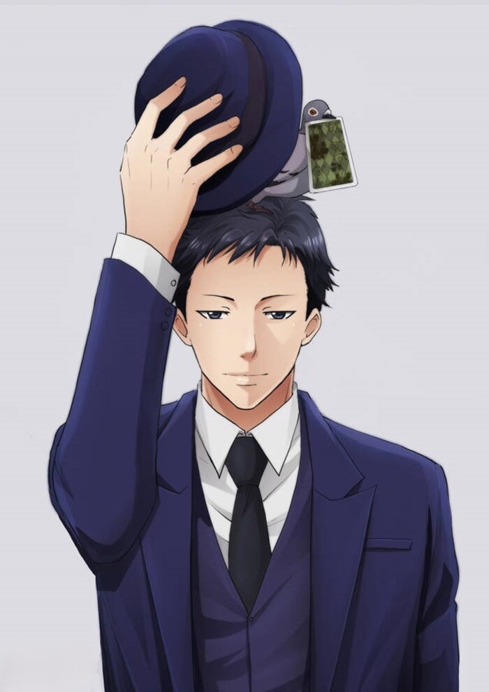 ảnh okabe rintarou đội mũ