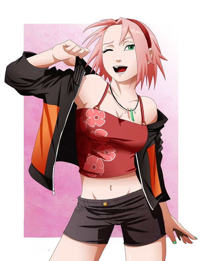 ảnh sakura haruno cute