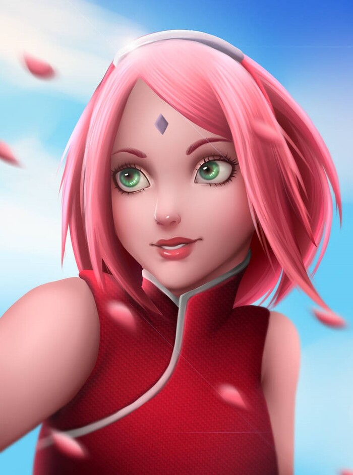 ảnh sakura haruno suy