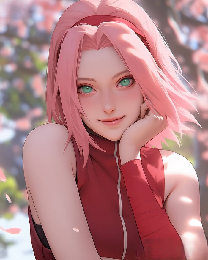 ảnh sakura haruno xinh gái