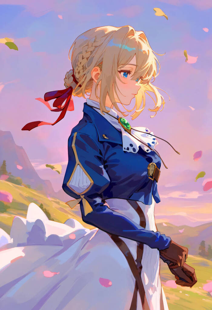 ảnh violet evergarden 4k