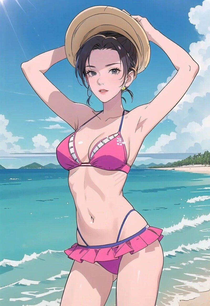 anime mặc bikini