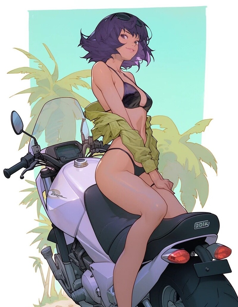 gái anime mặc bikini mới nhất