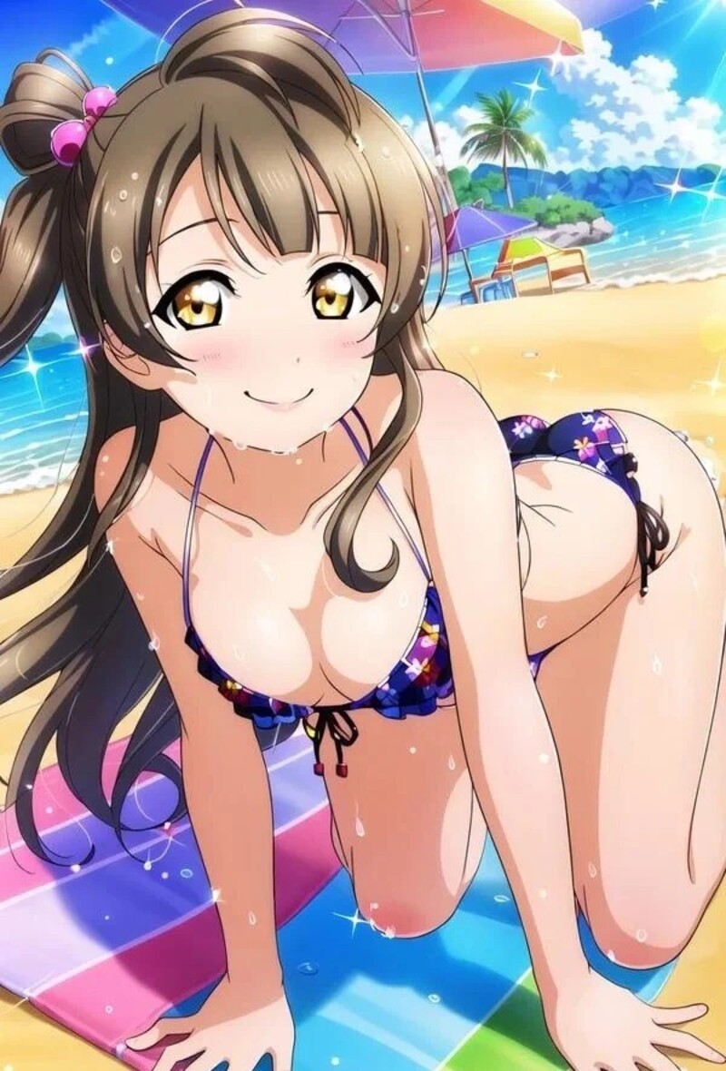 gái anime mặc bikini nóng bỏng