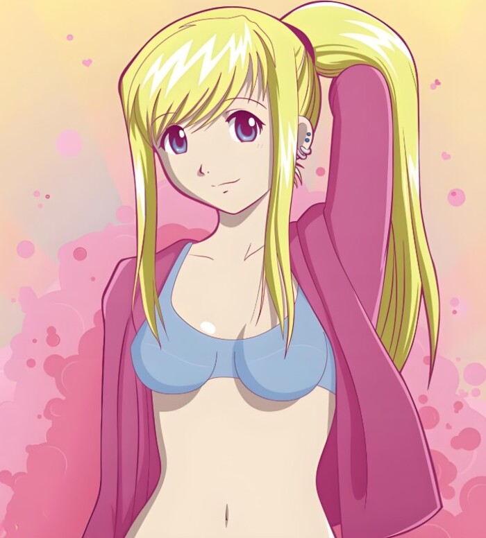 hình ảnh Winry Rockbell sexy