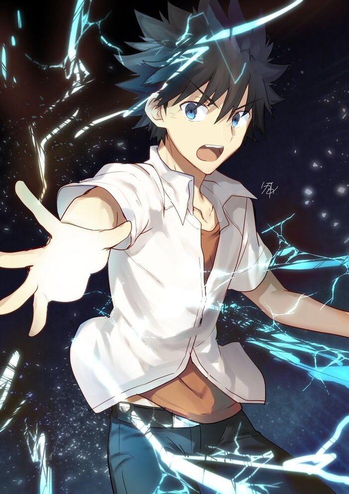 hình ảnh kamijou touma anime