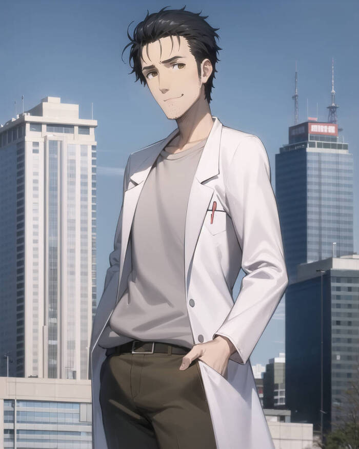 hình ảnh okabe rintarou ngầu