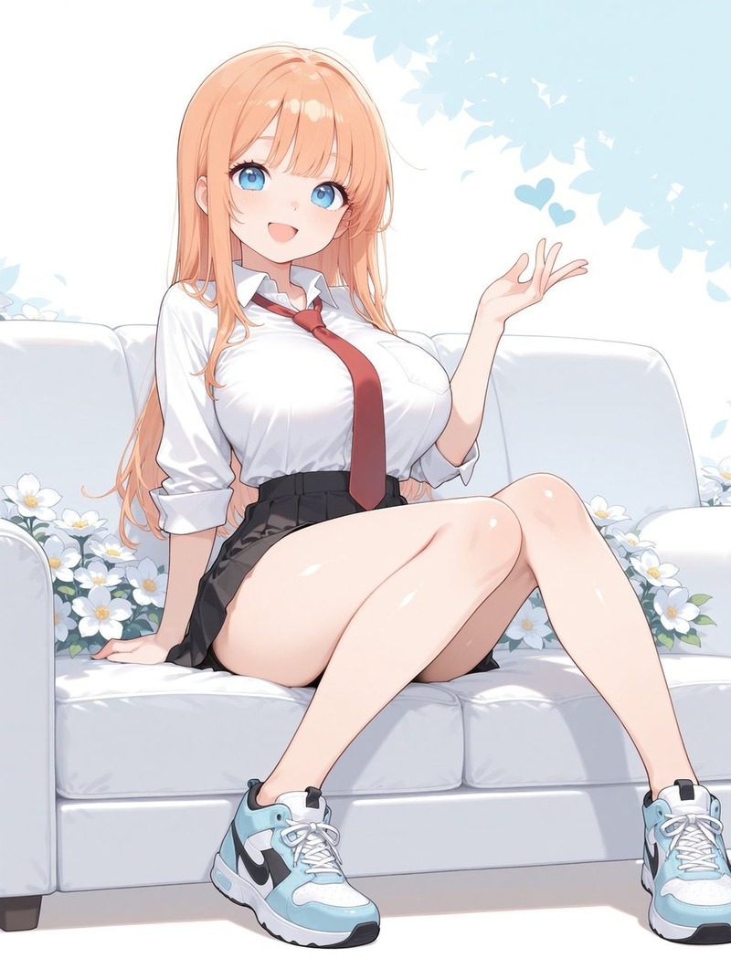 hình anime váy ngắn