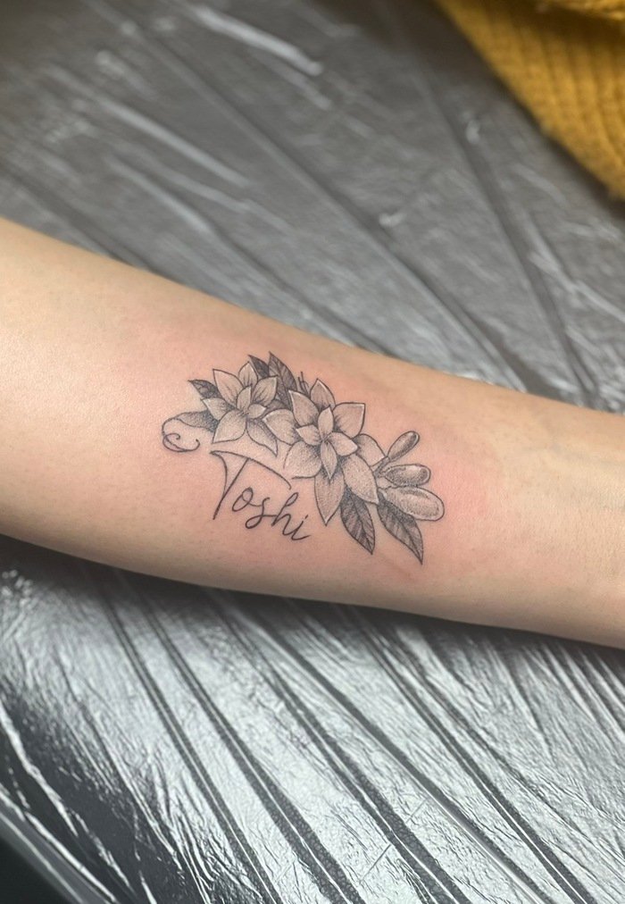 hình xăm bông hoa đẹp
