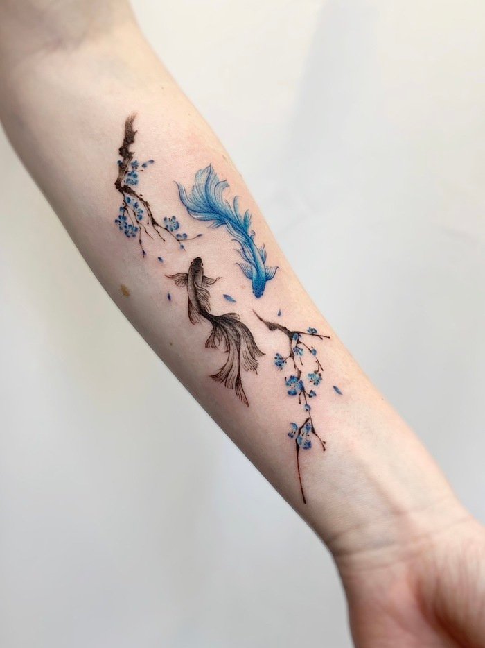 hình xăm may mắn đẹp