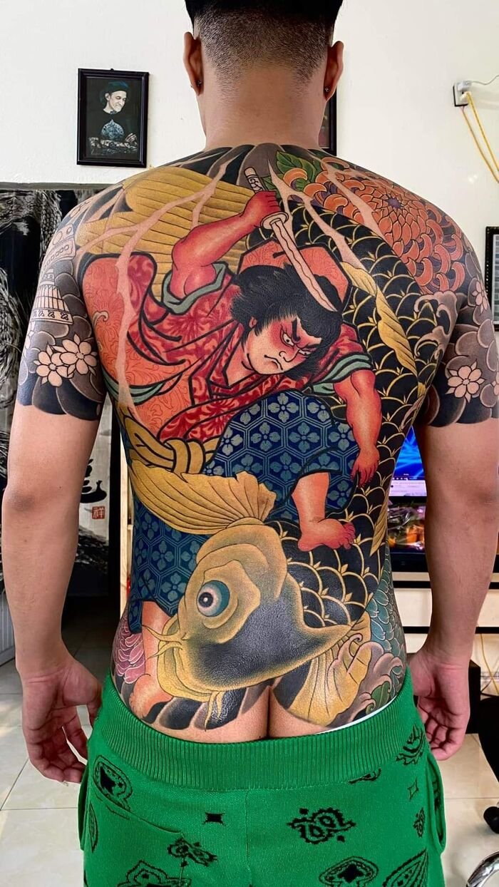 hình xăm nhật cổ 5