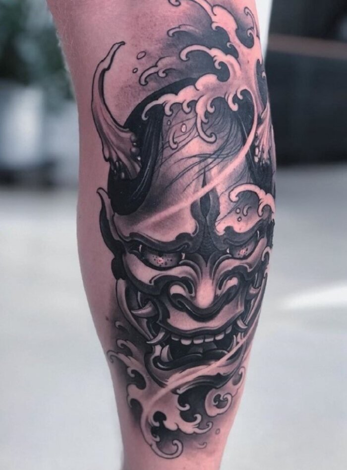 hình xăm quỷ 6