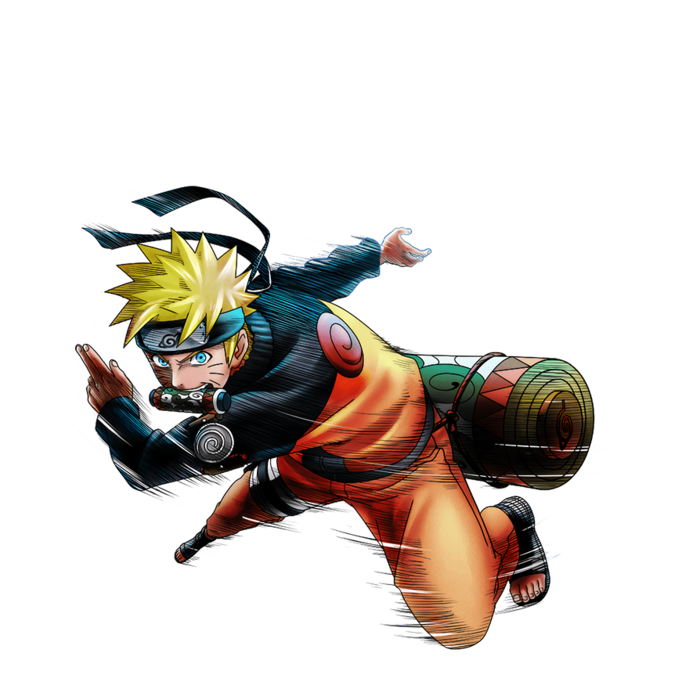 naruto uzumaki chạy