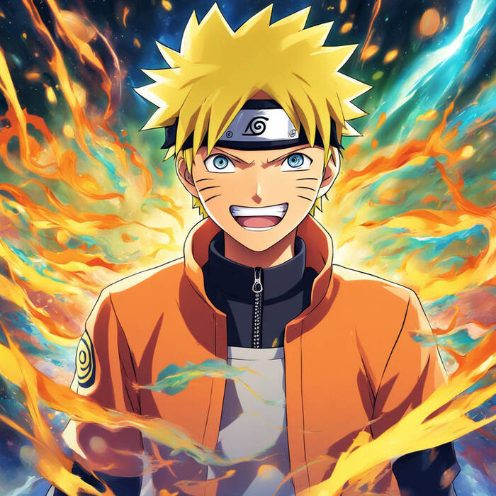 naruto uzumaki cười