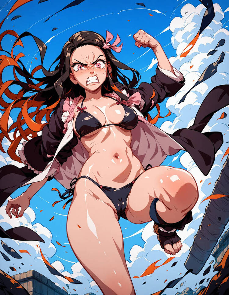 nezuko bikini