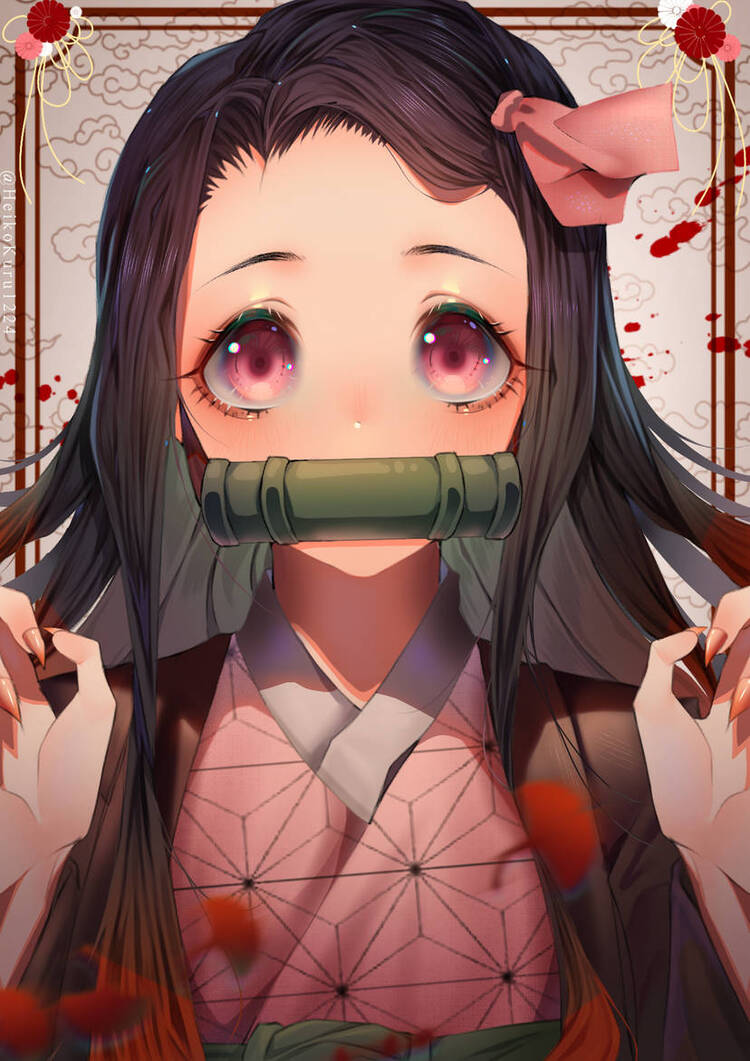 nezuko body pillow